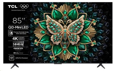 TCL MiniLED TV, 85", 85C6K